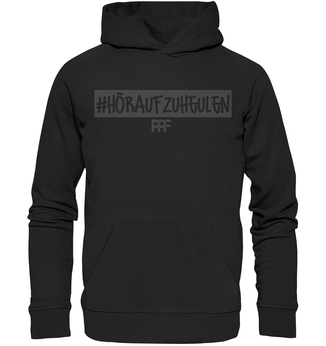 PPF Cutted Hoodie 2 - Premium Unisex Hoodie - Peak Performance Fitness Germany