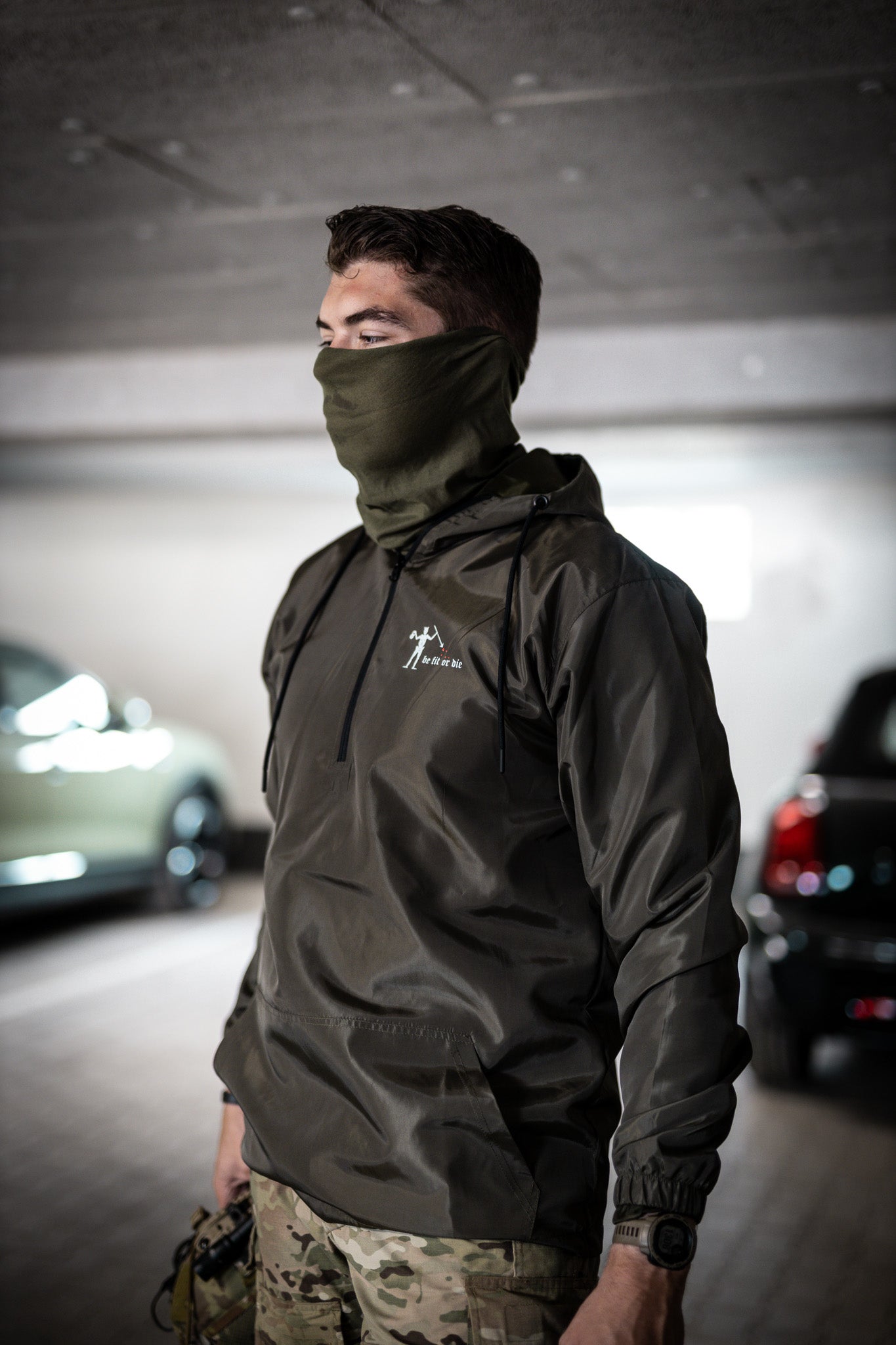 Windbreaker Be fit or die - Peak Performance Fitness Germany