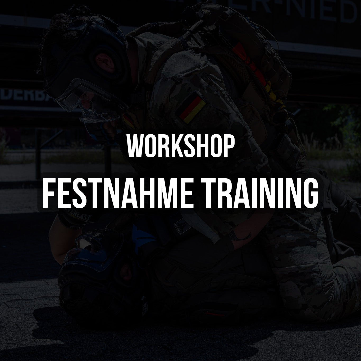 Workshop Festnahme Training NRW - PPF Germany
